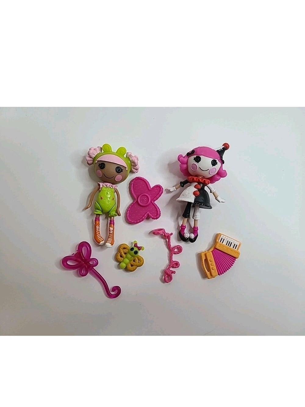 Lalaloopsy Mini Silly Funhouse Blossom Flowerpot Charlotte Charades Complete Set